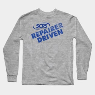 SCRS "REPAIRER DRIVEN" Blue Long Sleeve T-Shirt